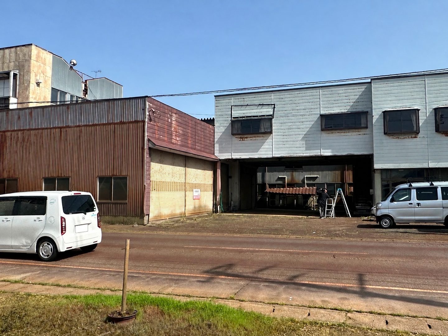 燕市 G様 倉庫張り替え工事 施工前