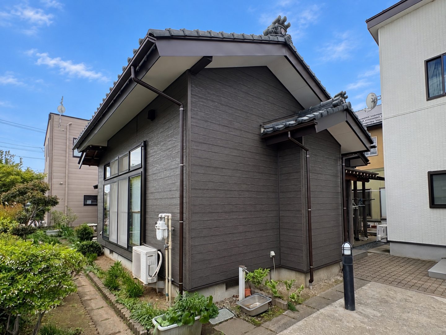 燕市 U様 外壁張り替え工事 施工後